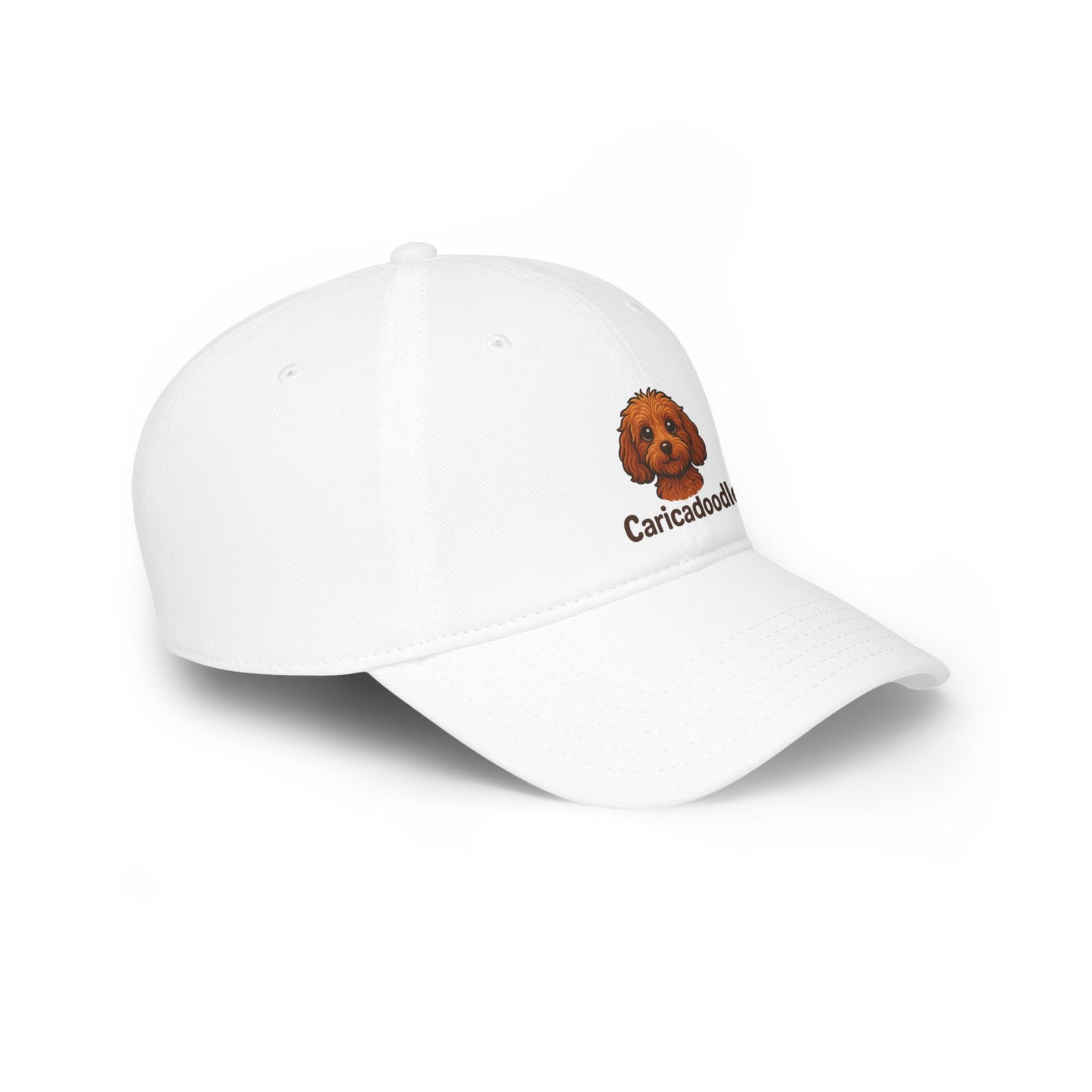 Caricadoodle Logo - Low Profile Baseball Cap