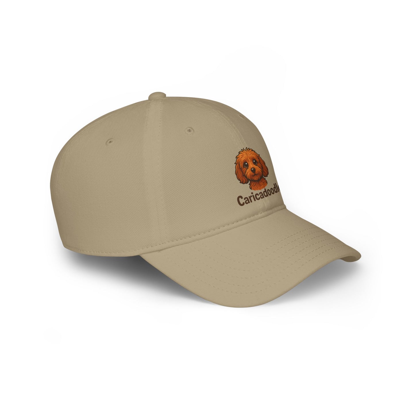 Caricadoodle Logo - Low Profile Baseball Cap