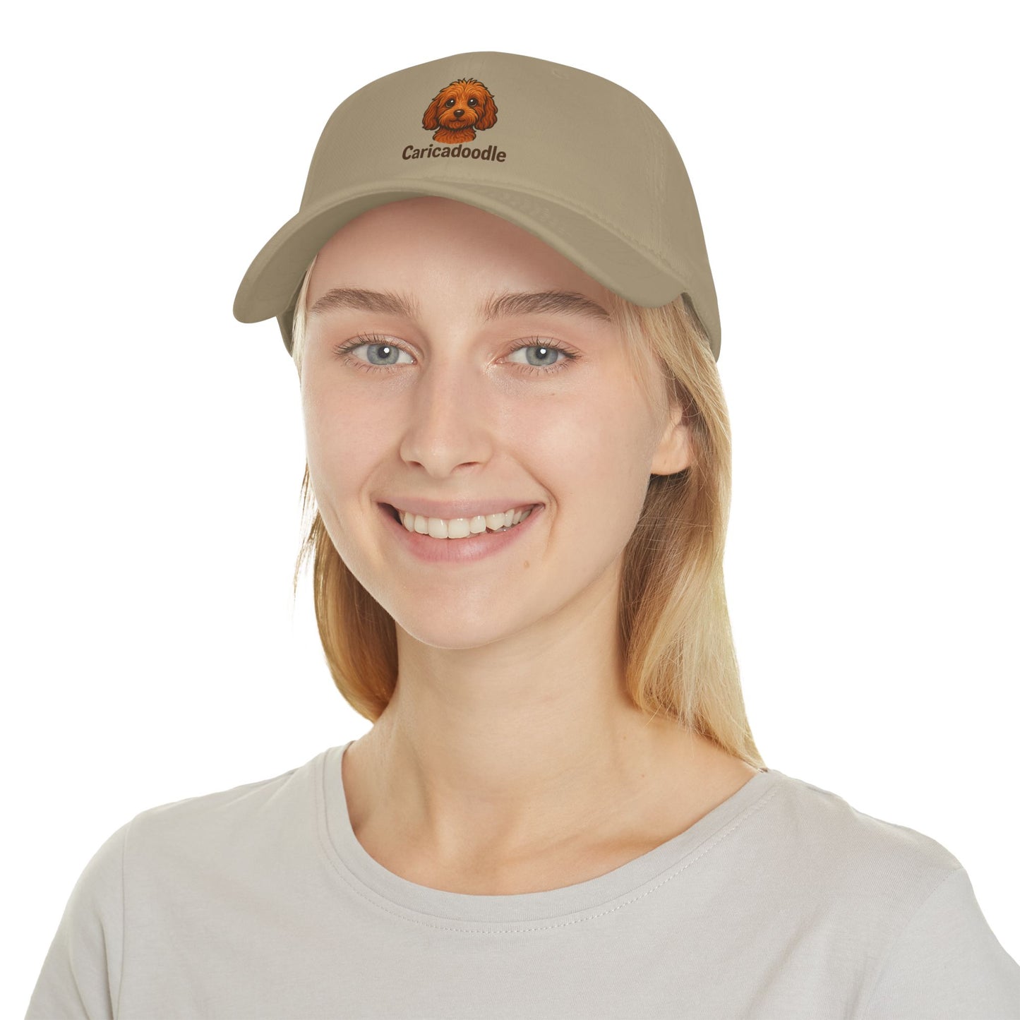 Caricadoodle Logo - Low Profile Baseball Cap