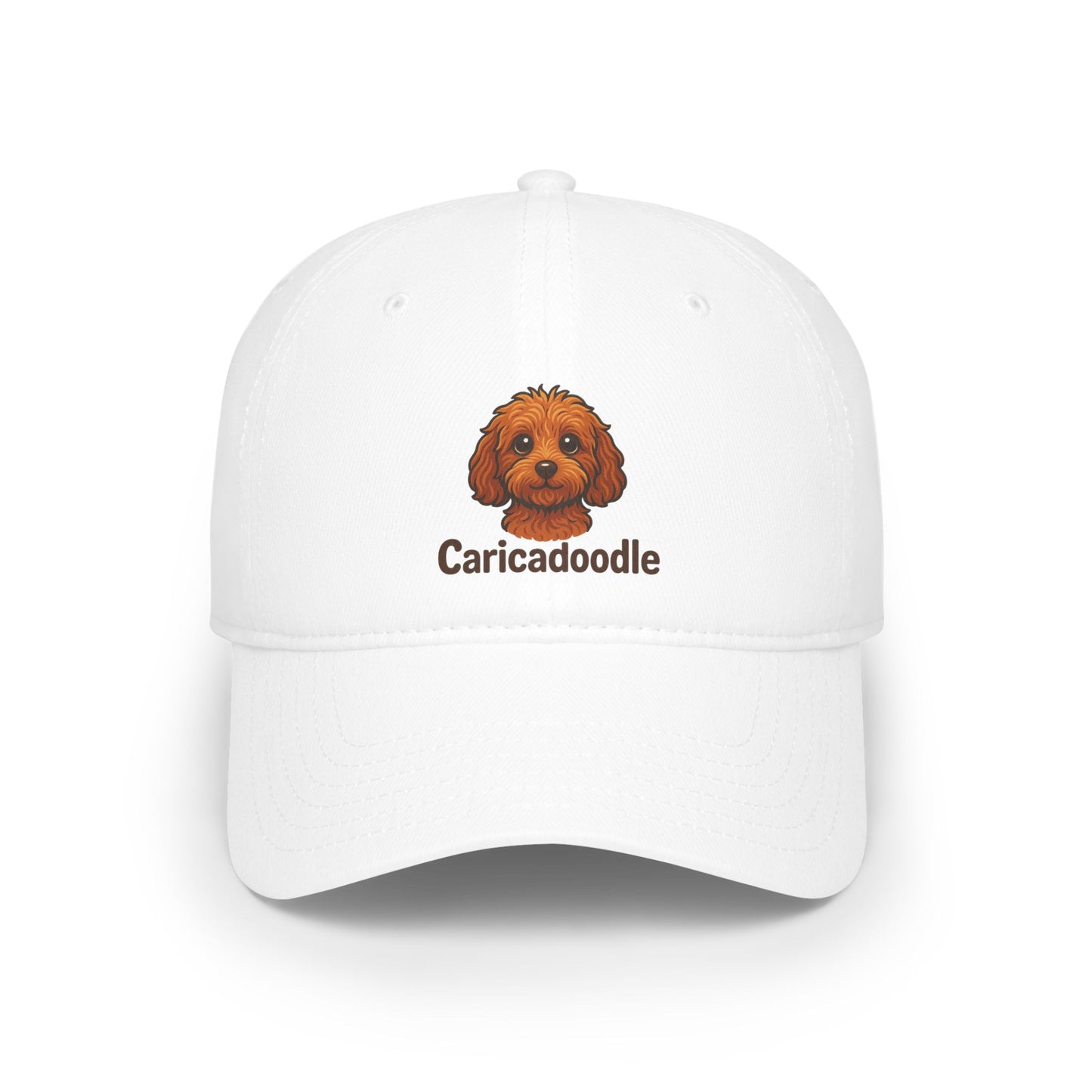 Caricadoodle Logo - Low Profile Baseball Cap