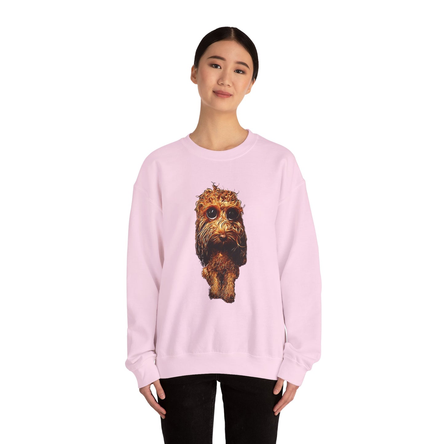 Caricadoodle Louis Drenched Unisex Heavy Blend™ Crewneck Sweatshirt