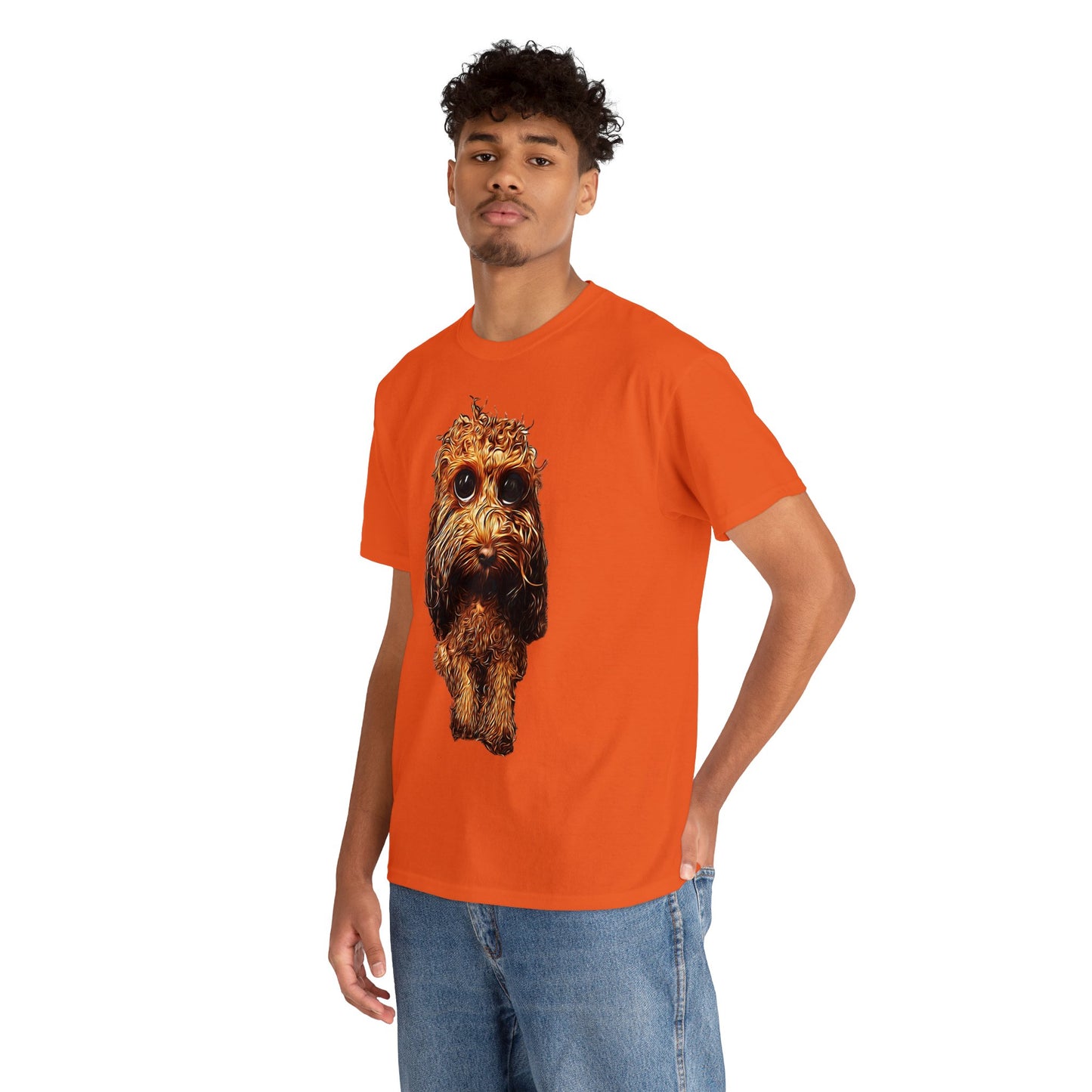 Caricadoodle Louis Drenched Unisex Heavy Cotton Tee