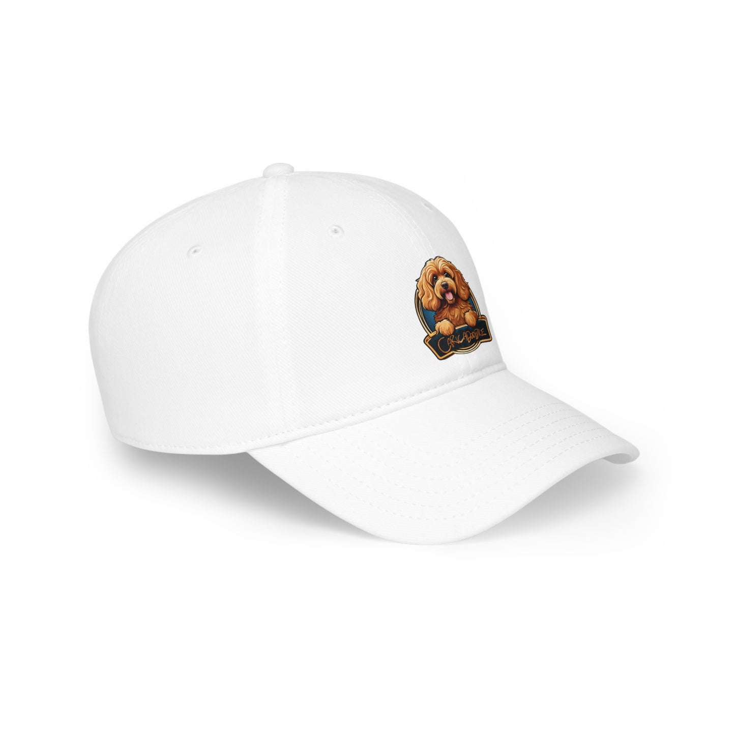 Caricadoodle Logo - Low Profile Baseball Cap