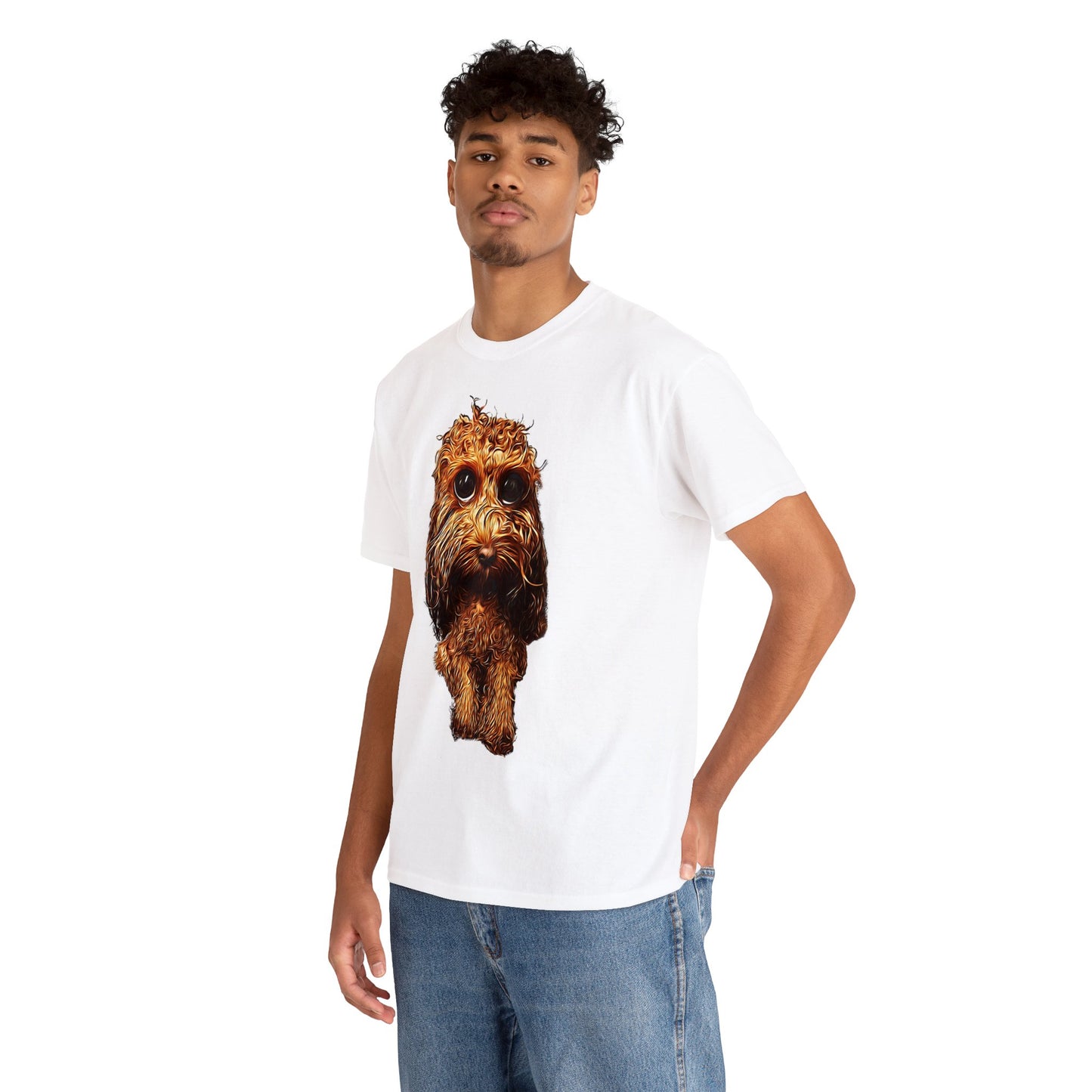 Caricadoodle Louis Drenched Unisex Heavy Cotton Tee