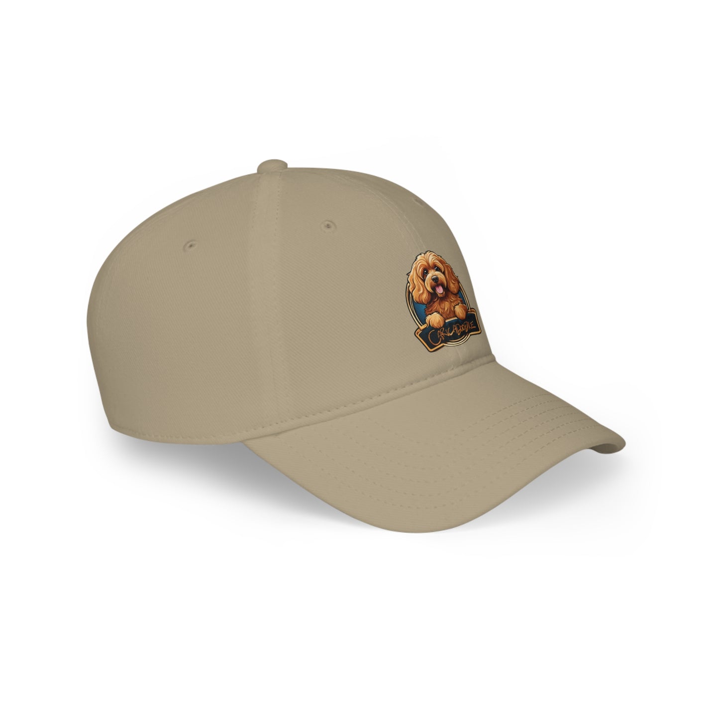 Caricadoodle Logo - Low Profile Baseball Cap