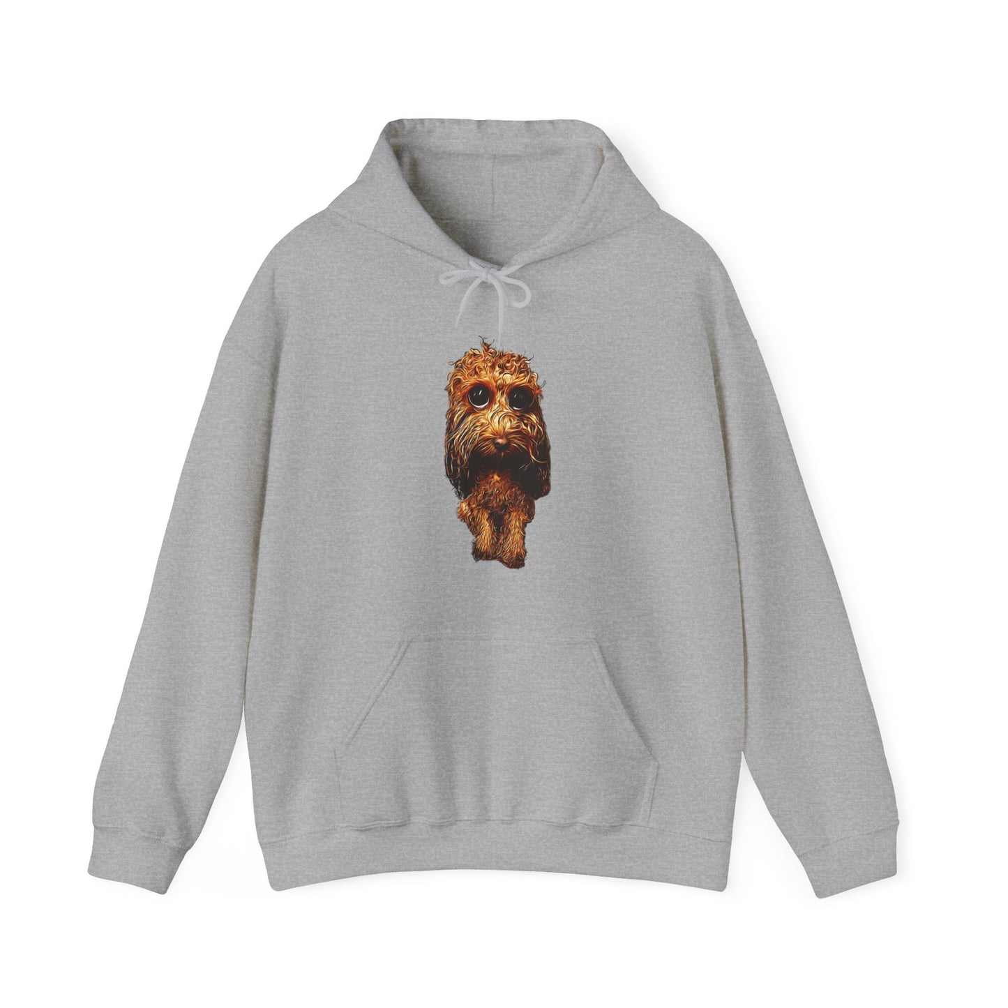 Caricadoodle Louis Drenched Front - Unisex Heavy Blend™ Hooded Sweatshirt