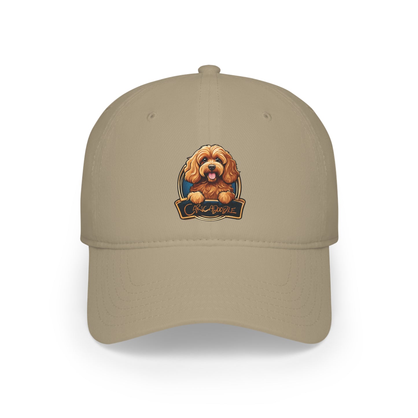 Caricadoodle Logo - Low Profile Baseball Cap