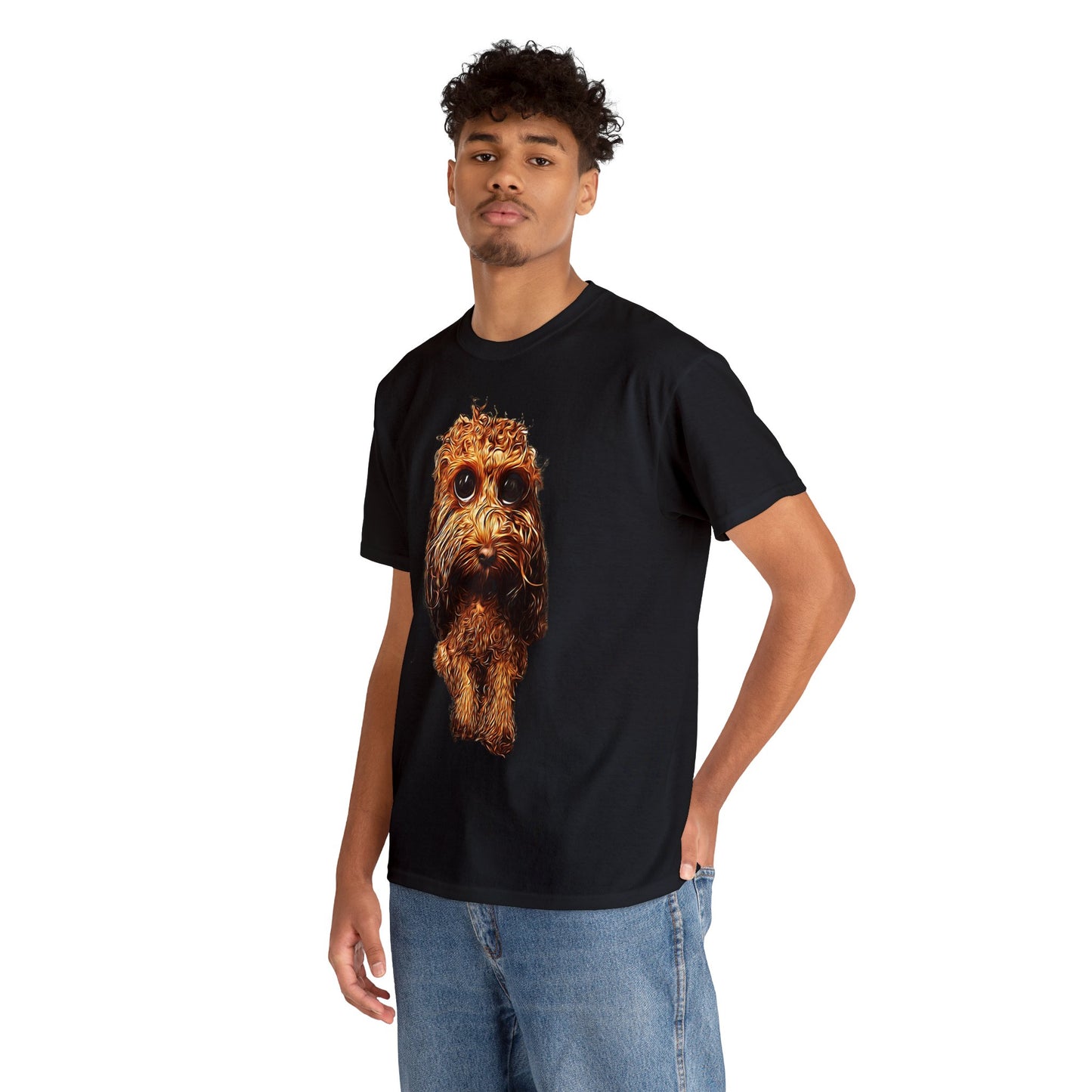 Caricadoodle Louis Drenched Unisex Heavy Cotton Tee