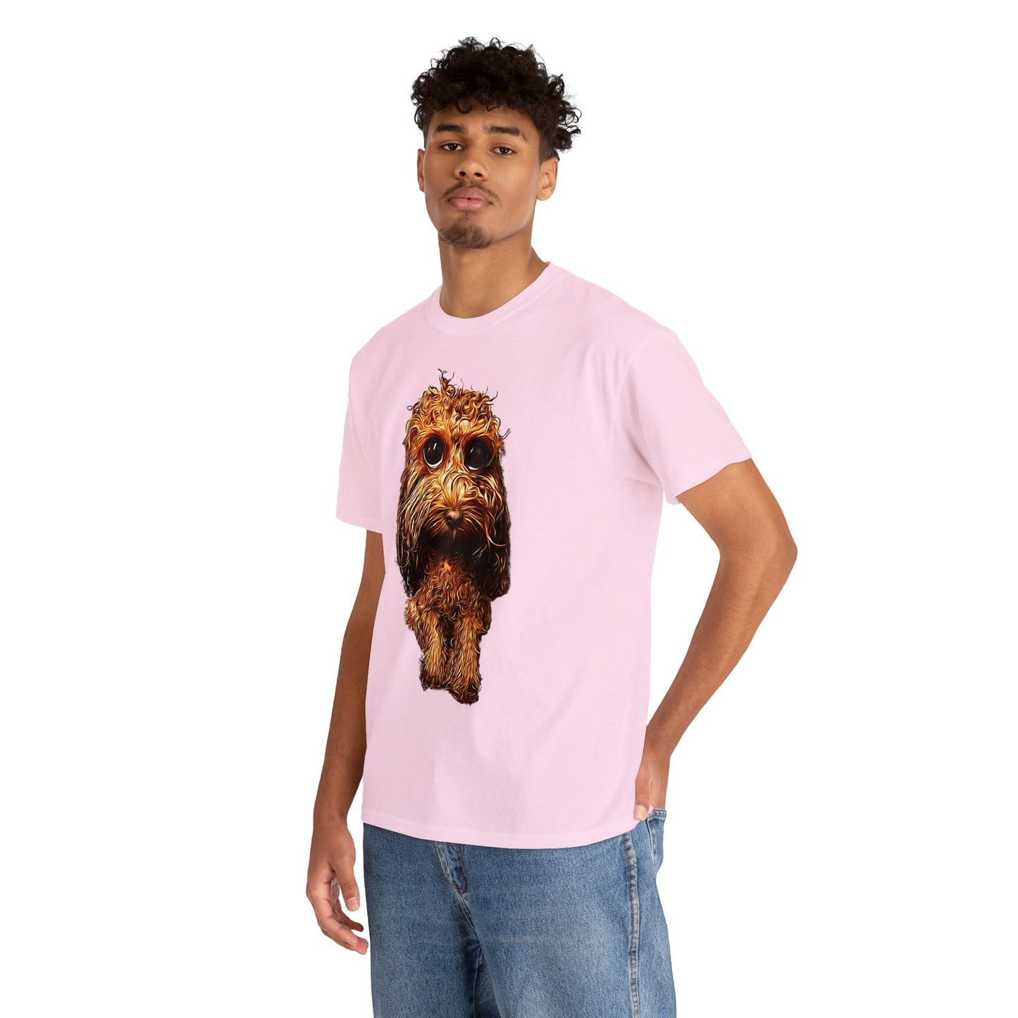 Caricadoodle Louis Drenched Unisex Heavy Cotton Tee