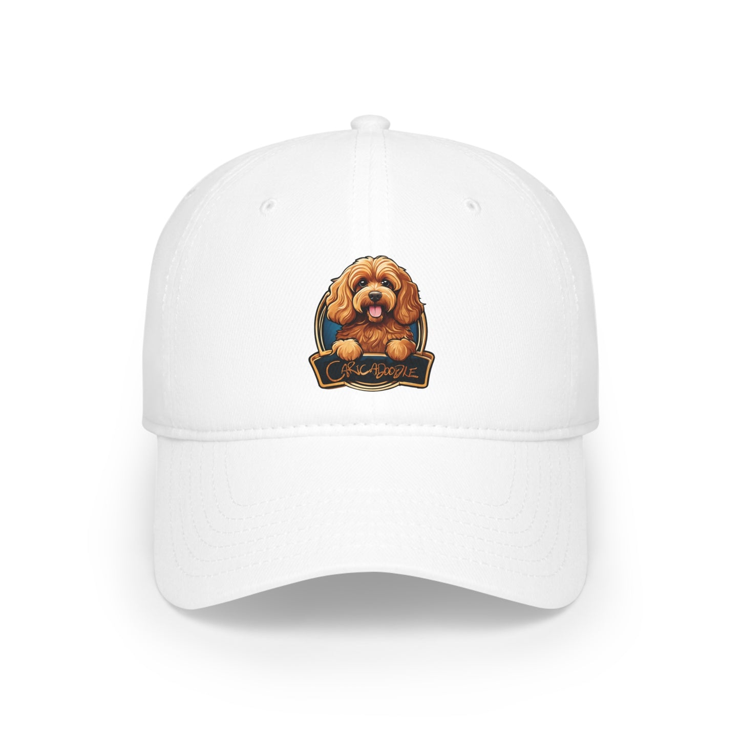 Caricadoodle Logo - Low Profile Baseball Cap